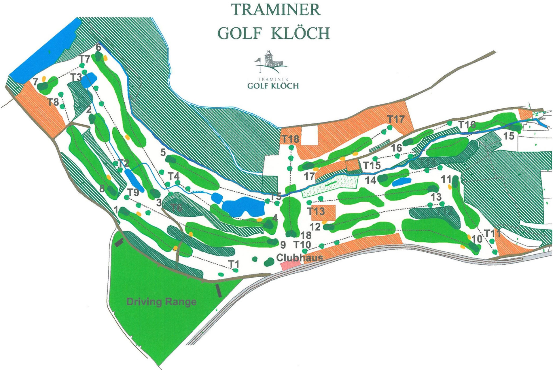 Plan Golfplatz